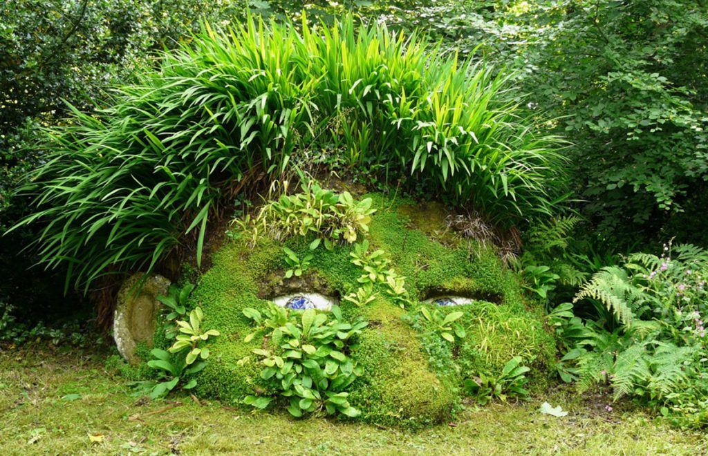 Image of faerie tale Giant's Head. Lost Gardens of Heligan (Shutterstock)